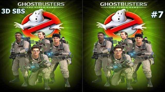 Ghostbusters The Video Game 3D VR video 3D SBS 7 google cardboard