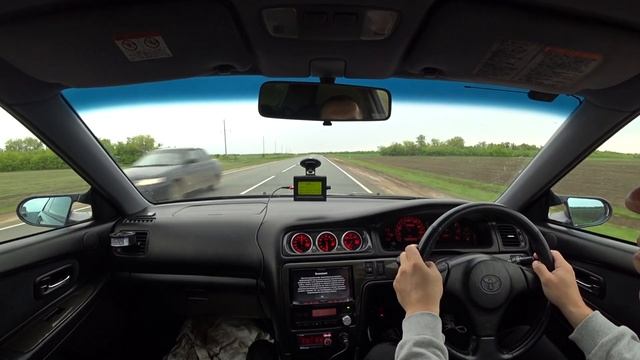 ?TOYOTA CHASER ?. Tourer.V? Замеры от 0-100км/ч!!!