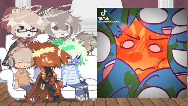 Solarballs react to tt./Реакция Шк(Шаранутого космоса) на Тт. Пробная реакция на гаче клубе!/Links_