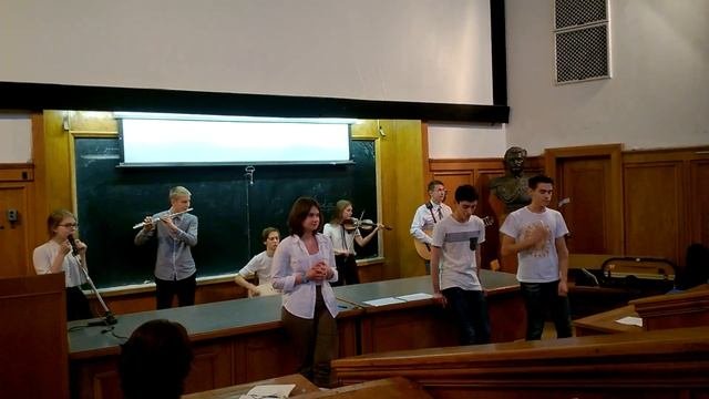Студенты географического факультета МГУ им. Ломоносова - карельская песня Petroskoi