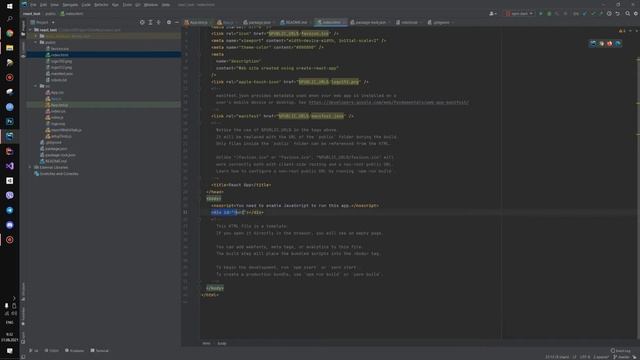 2 - Создаем сайт на React - Разбор Create react app