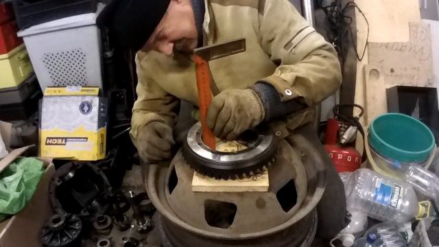 Замена главной пары 41х8 на 43х10 редуктора газель