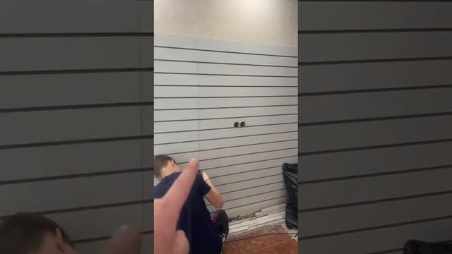 Ремонт в действующем магазине