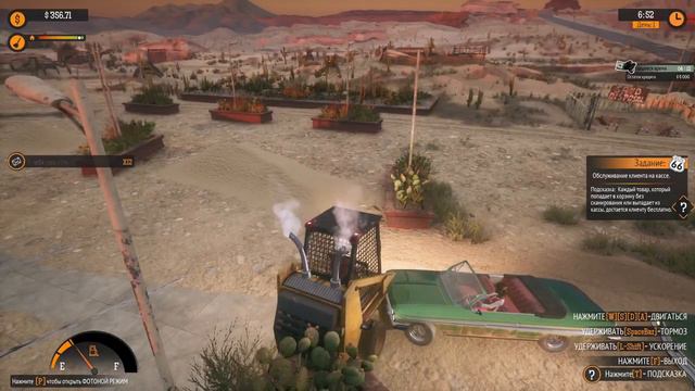 дима монвер открыл заправку! (в долг) и ему уничтожили туалет! Gas Station Simulator