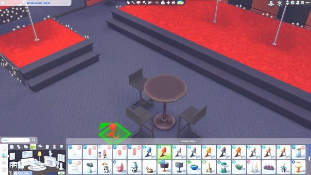 Strip Club Wicked Whims | Speed build Sims 4