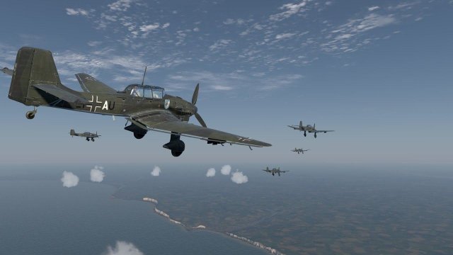 Adlertag Event #1, Ju-87. К.В.А.С. в IL-2 Cliffs of Dover Blitz.