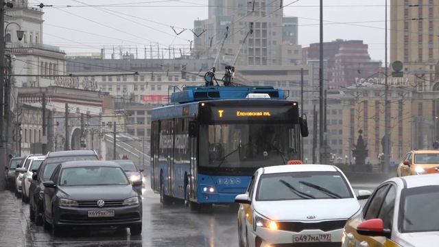 Московский троллейбус – возобновление работы музейного маршрута «Т»