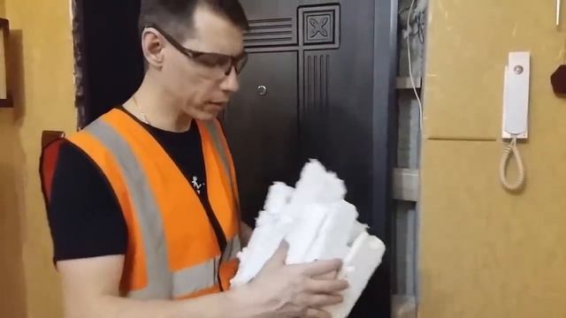 Как обшить широкие откосы двери | Плотник не нужен!