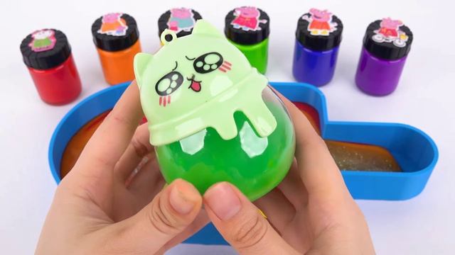 Учим цвета играя с Катей.