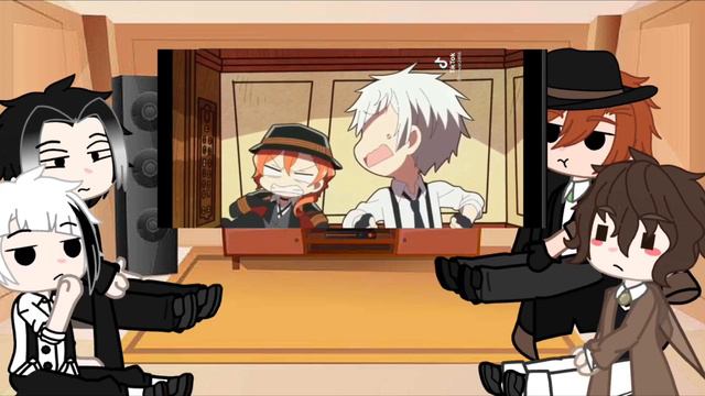 2 часть реакция БСД на Ацуши.