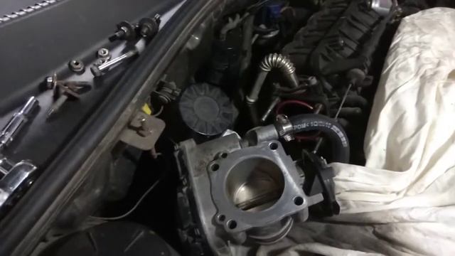 Чистка дроссельной заслонки Chevrolet Lacetti