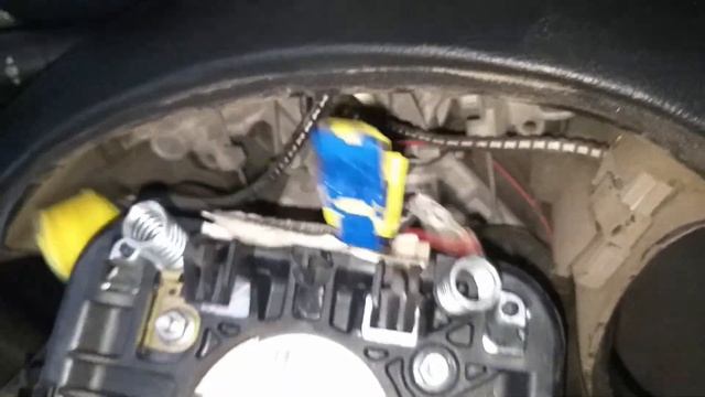 Замена подрулевого переключателя Peugeot Partner