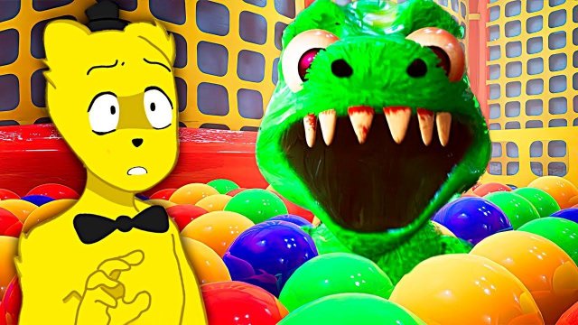 Новый Детсад Твоих КОШМАРОВ Poppy Playtime Только Playtown