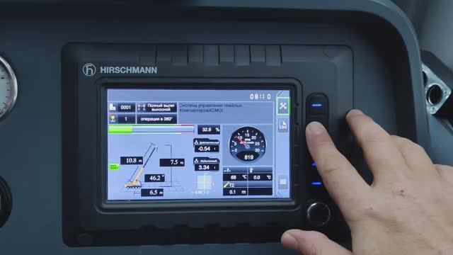 Полный обзор кабины крановщика Xcmg xct 30_5 ч.1