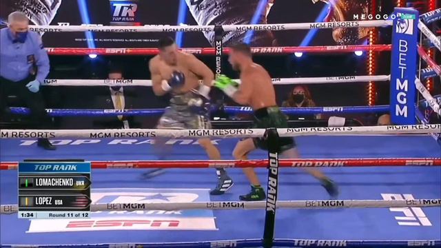 Ломаченко- Лопес Поражение Ломаченко