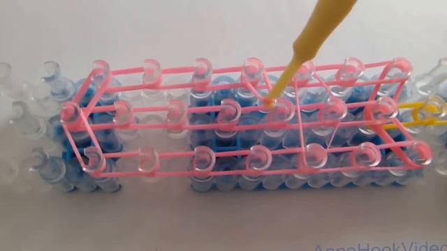 Фигурки из резинок. Мороженое из резинок на станке