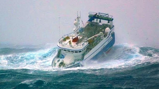 За СЕКУНДУ ДО... Жуткие Крушения Кораблей, Снятые на Камеру