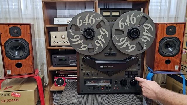 AKAI GX-646 кручу верчу