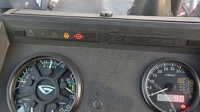 Запуск мтз 82.1 в мороз -15. ДВС д243 s2 свечи накала.