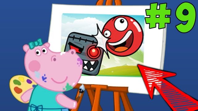 Маникюрный салон. 9 серия игры Семейка Гиппо. Приключения Hippo на канале BabyMax. Прохождение игры