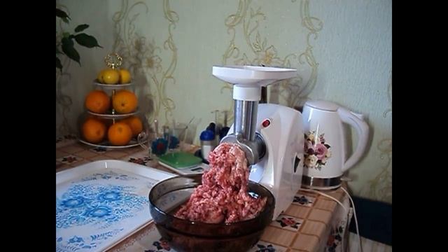 ОБЗОР ЭЛЕКТРОМЯСОРУБКИ АКСИОН М32