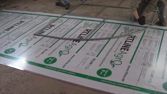 Правильный раскрой поликарбоната на теплицу "Боровик". Часть 1. Как собрать теплицу "Боровик".