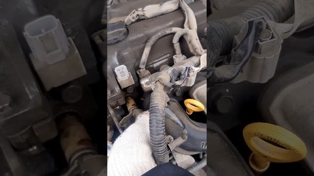 Менят или заменить резинку датчик Vvti за 5минут???