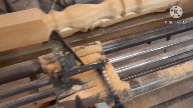 Токарный станок по дереву с копиром,своими руками.