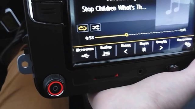 Установка магнитолы RCD330+ в Skoda Rapid, краткий обзор интерфейс и функций