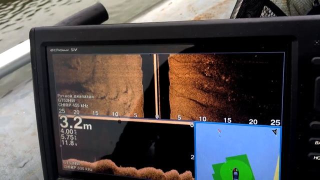 Визуальный обзор картинки эхолота Garmin echoMAP CHIRP 93sv