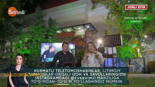 YULDUZ USMONOVA LIVE CONCERT XOVLIDAN(2020)