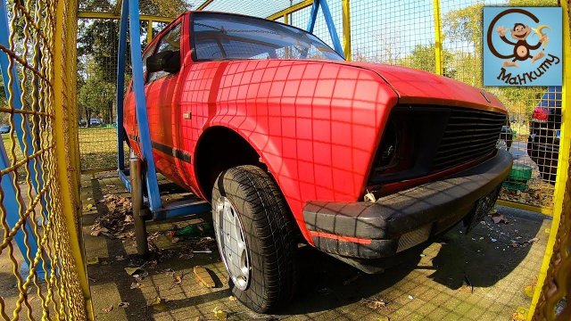 Манкиту нашли необычный аттракцион с машиной / amazing attraction with car