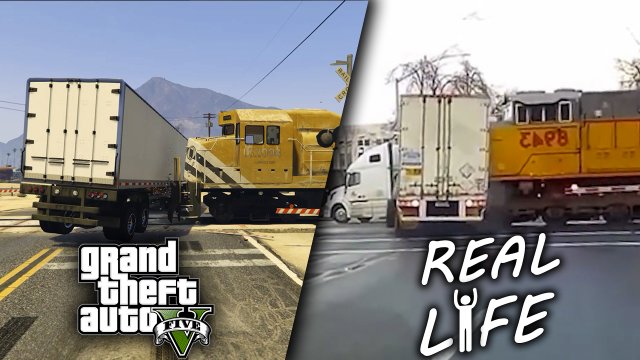 GTA 5 против Реальной Жизни