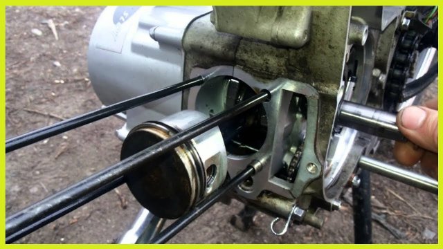 КАК СТАВИТЬ ПОРШЕНЬ НА МОПЕДЕ  КАК РАЗВЕСТИ КОЛЬЦА  139QMB  139FMB