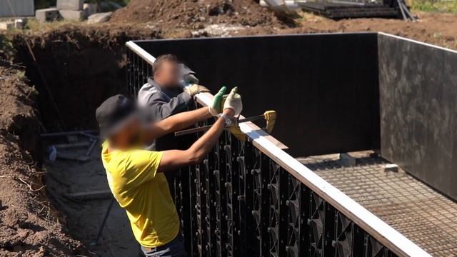 Чаша бассейна за 3 дня. Инструкция по несъемной опалубке Kaskad
