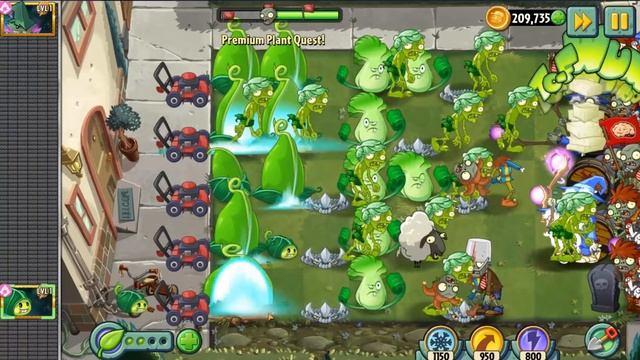 Соевые зомби атакуют. РАСТЕНИЯ против ЗОМБИ 2 или PLANTS vs ZOMBIES 2. Серия 129
