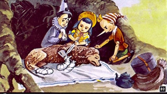 Приключение Буратино Часть 2