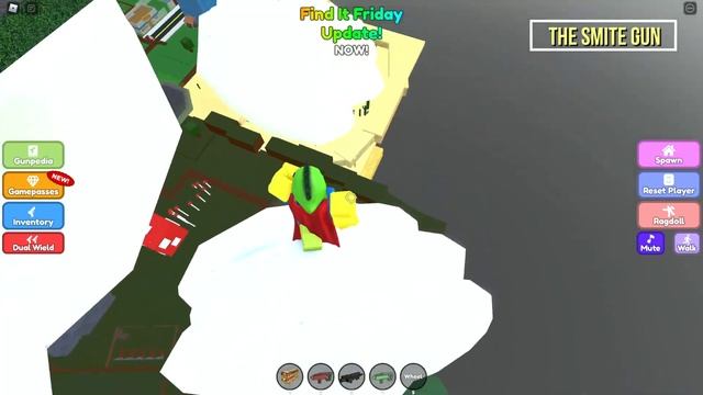 HOW TO FIND ALL 68 ADMIN GUNS in Admin guns!  | ROBLOX