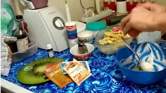 Шарлотка из кокосовой муки