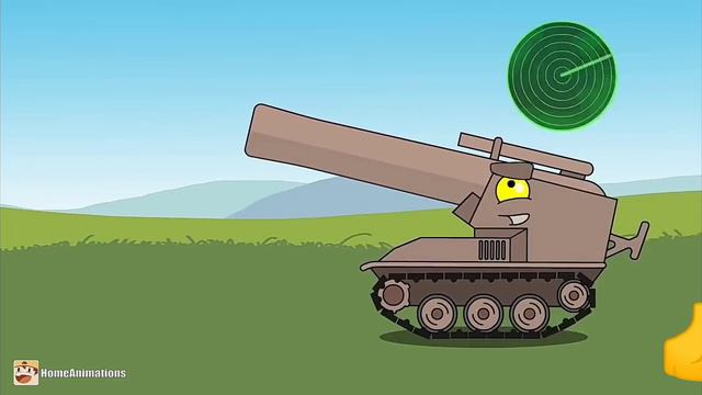Самый маленький танк мультик про танки HomeAnimations
