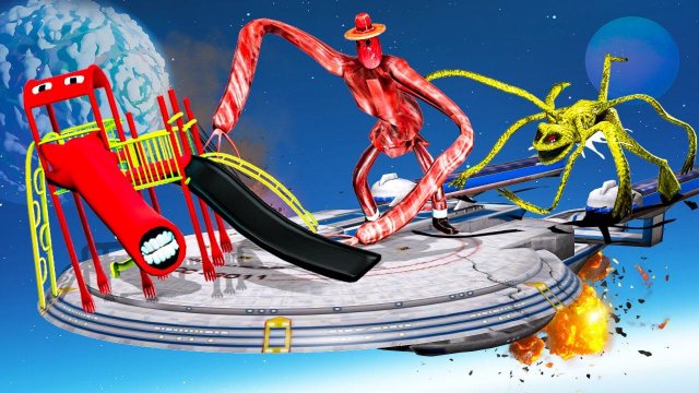 МОНСТРЫ ТРЕВОРА ХЕНДЕРСОНА ЗАХВАТИЛИ КОСМИЧЕСКИЙ КОРАБЛЬ! ВЫЖИТЬ ПОСРЕДИ КОСМОСА С SCP В Garry`s Mod