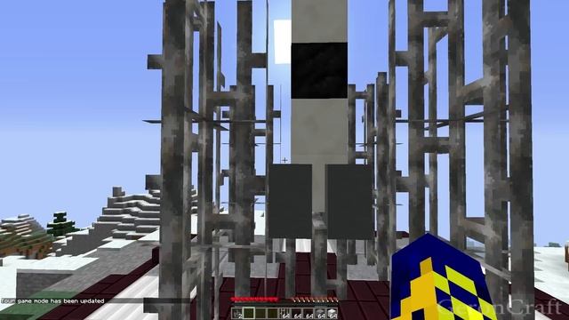 КАК ПОПАСТЬ НА ЛУНУ В MINECRAFT БЕЗ МОДОВ (С.006)