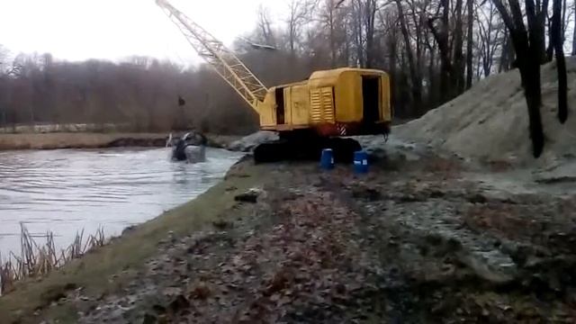 Работа драглайна
