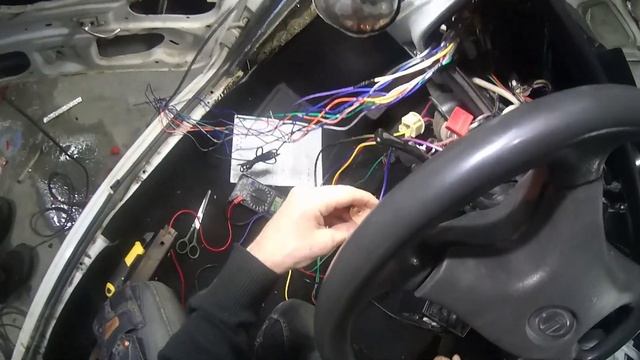 Подробная, пошаговая, дотошная установка сигнализации ТАМАГАВК tw9010 в ВАЗ 2107.