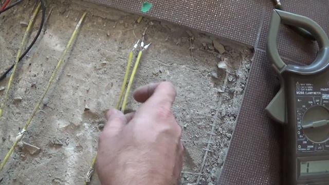 Ремонт теплого пола 2. Поиск повреждения нагревательного мата. Установка муфты.