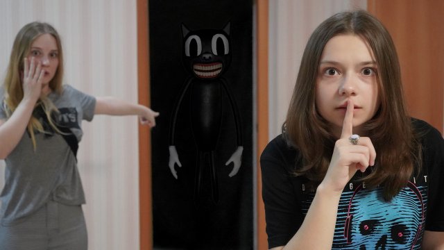Cartoon cat в реальности Похитил Соню! Nepeta Страшилки Непета