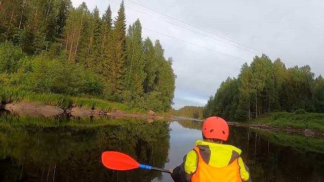 Сплав по реке Шуя на байдарке Шуя