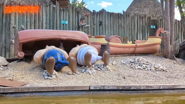 PARC ASTÉRIX 2022 l'attirance est dangereuse.Парк аттракцион Астерикс