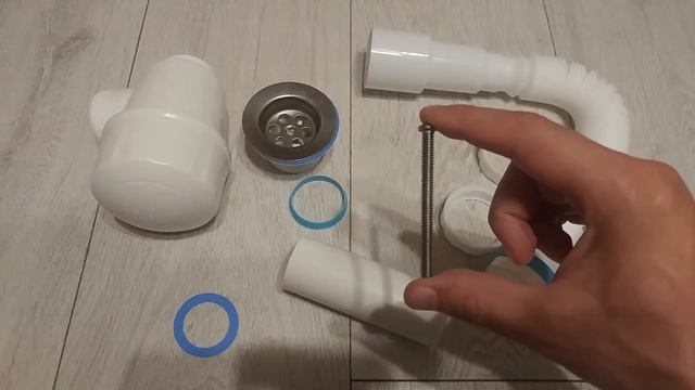 Как собрать сифон для раковины