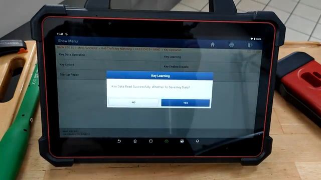 X-PROG3. Программирование ключа для X-BMW 3 E92 2012